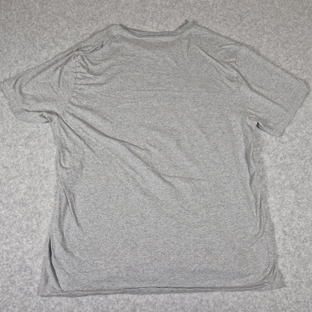 True Religion T-Shirt Mens XL Gray Buddha Guitar Graphic 2002 Short Sleeve Tee